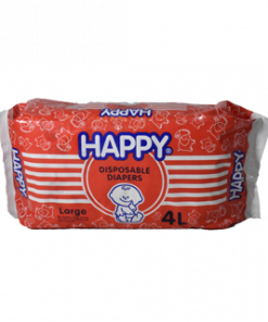 HAPPY DIAPER LARGE 4S