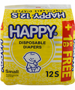 HAPPY DIAPER SMALL 12S