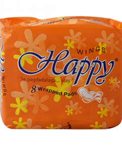 HAPPY SANITARY NAPKIN WINGS 8S