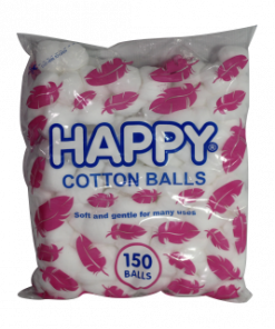 HAPPY COTTON BALLS 150'S