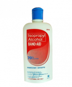 BAND AID ISOPROPYL  ALCOHOL 70% 250ML