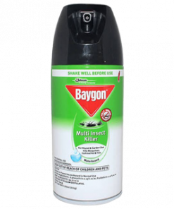 BAYGON MULTI INSECT KILLER WATERBASED AEROSOL 500ML