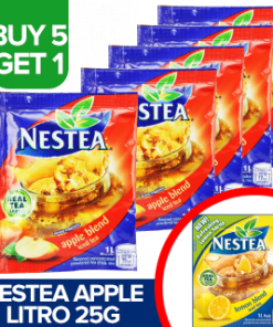 BUY 5PCS NESTEA APPLE LITRO 25G FREE 1 PC NESTEA APPLE LITRO 25G