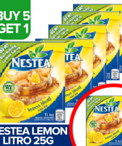 BUY 5PCS NESTEA LEMON LITRO 25G FREE 1 PC NESTEA LEMON LITRO 25G